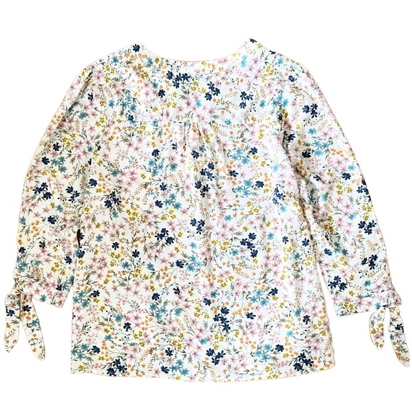 Cynthia Rowley Multicoloured Floral Top, Size Large - Picture 2 of 8